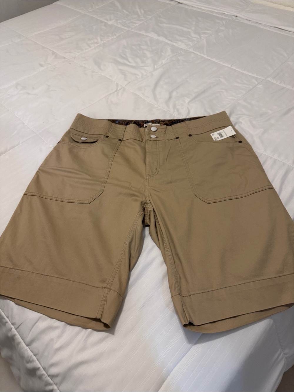 Men's Performance Cargo Shorts - Tan